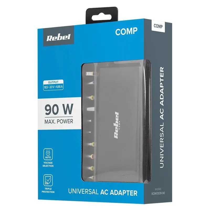 Alimentator Laptop Automat 90w 18 20v Rebel Kom0939 90