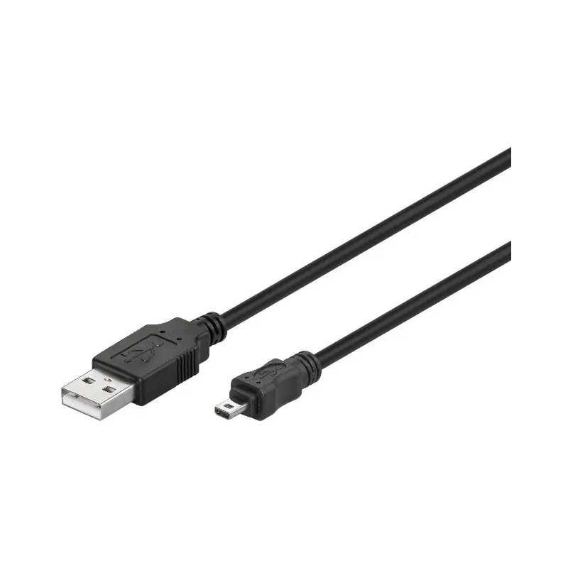 Cablu pentru camere foto USB la mini USB 8 pini 1.8m Fuji Medion Nikon Olympus