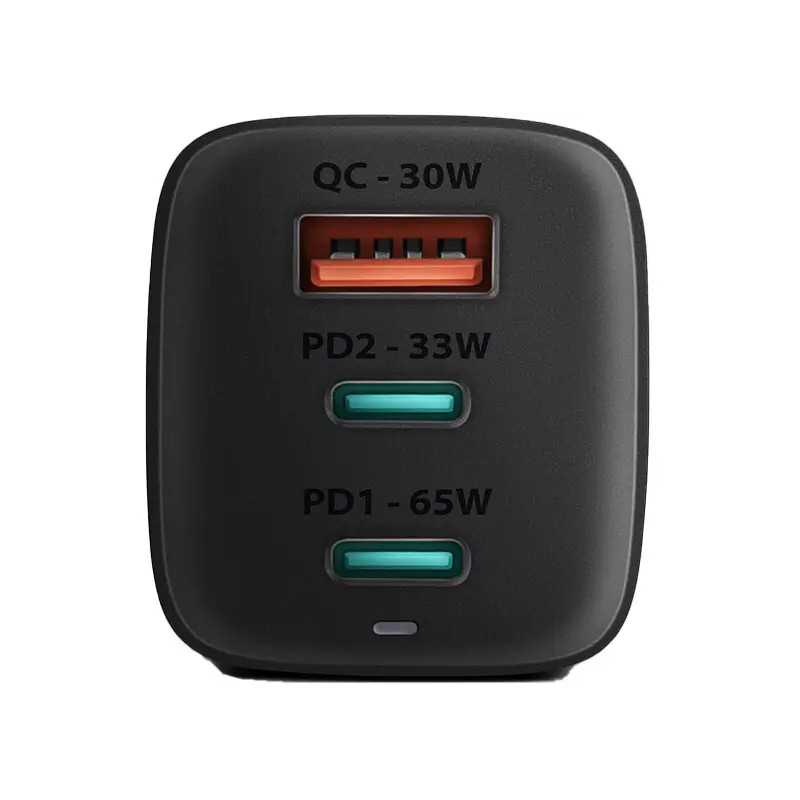 Incarcator Retea Axagon Acu Dpq65 Gan Pd30 Qc4 Pps Apple 65w 2x Usb C 1x Usb A Acu Dpq65