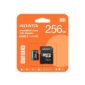 Micro SD CARD ADATA 256GB CLASS 10 AUSDX256GUI3V30SA2-RA1