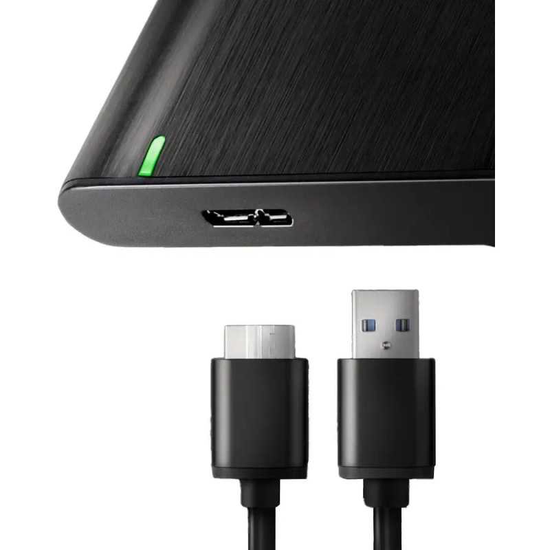 Rack Extern Axagon Ee25 A6m Usb32 Sata 6g 25 Negru