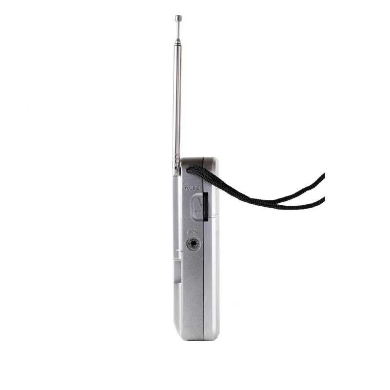 Radio Portabil 2 Benzi Am Fm 2x Aa Argintiu Sal Rpc 4