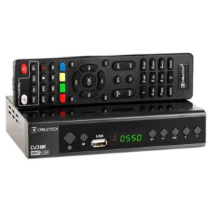 Tuner DIGITAL Terestru DVB-T2 /DVB-T /DVB-C CABLETECH URZ0336C