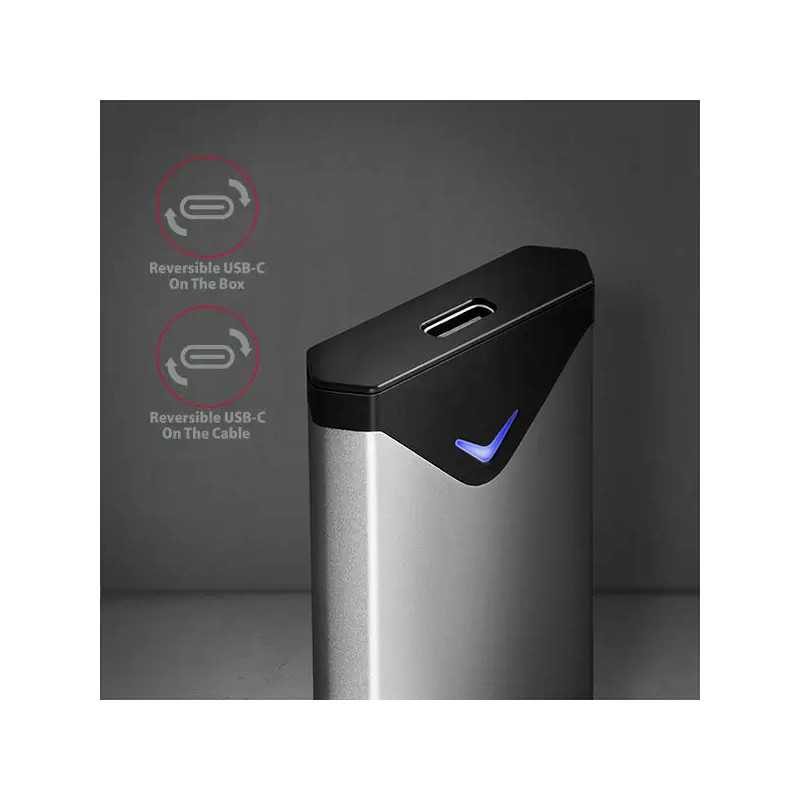 Adaptor Extern Axagon Eem2 Ug2 Usb C 31 Gen 2 M2 Nvme Ssd Suport Ssd 42 80mm