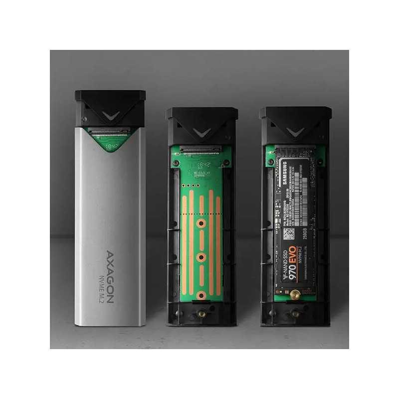 Adaptor Extern Axagon Eem2 Ug2 Usb C 31 Gen 2 M2 Nvme Ssd Suport Ssd 42 80mm