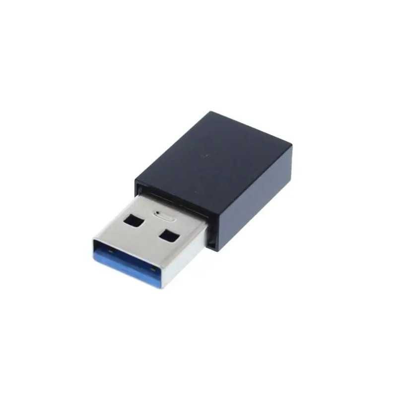 Adaptor Usb A 30 Tata Usb C Mama Negru Well Adapt Usb30 Usbc Wl