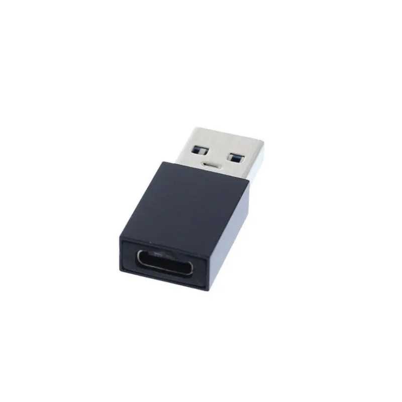 Adaptor USB-A 3.0 tata - USB-C mama negru Well ADAPT-USB3.0/USBC-WL