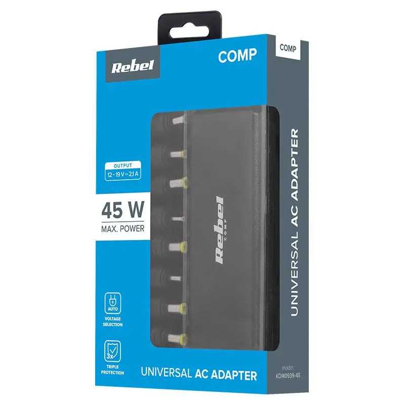 Alimentator Laptop Automat Rebel Kom0939 45 45w 12 195v