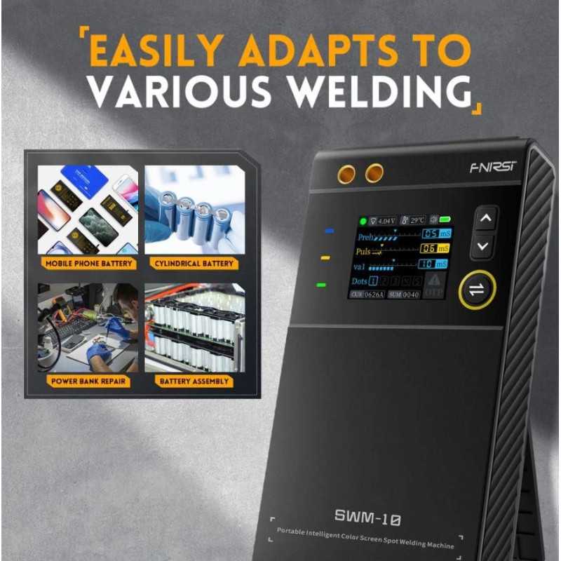 Aparat De Sudura In Puncte 01 025mm Portabil Cu Acumulator Afisaj Digital Frnisi Swm 10