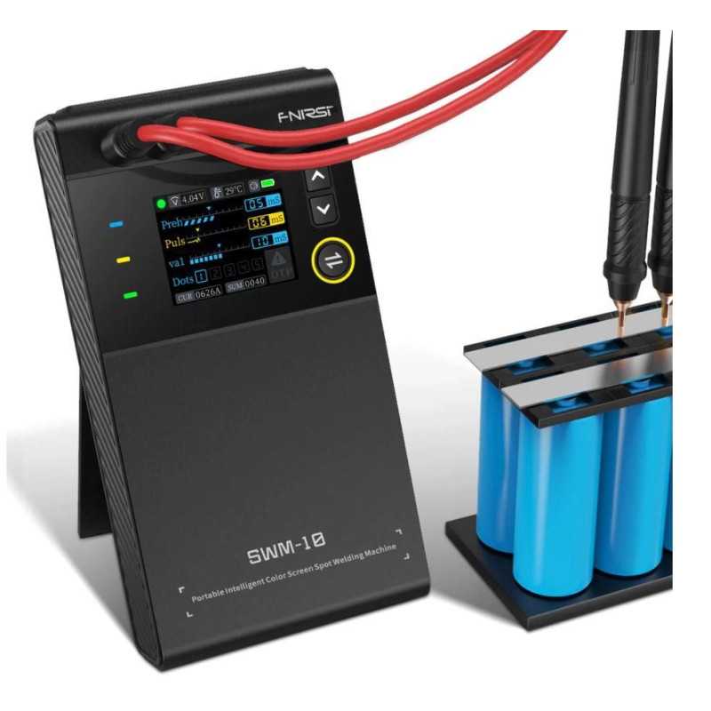 Aparat de sudura in puncte 0.1-0.25mm portabil cu acumulator afisaj digital FRNISI SWM-10