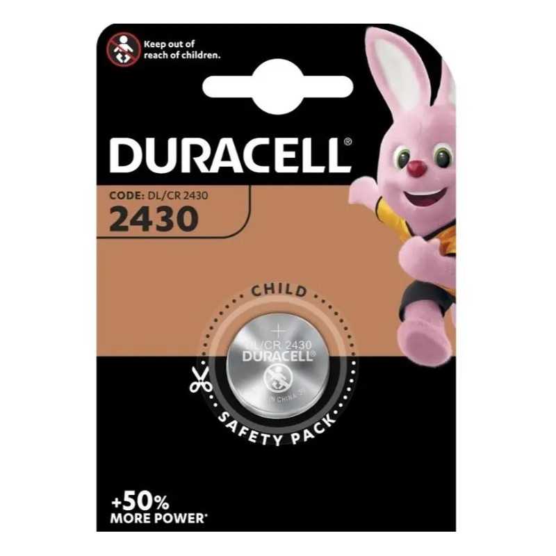 Baterie buton litiu Duracell CR2430 3V 1buc/blister BAT-CR2430-BL1-DRL