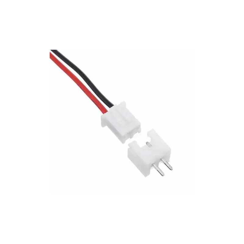 Cablu cu conectori 2pini JST pas 2.54mm mama + tata PCB