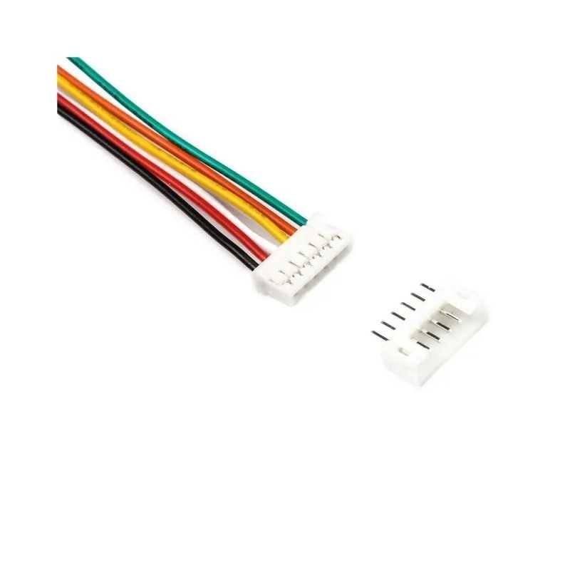 Cablu cu conectori 6pini JST pas 2.54mm mama + tata PCB