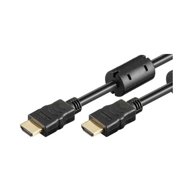 Cablu HDMI v1.4 - HDMI v1.4 3m cu ferita negru