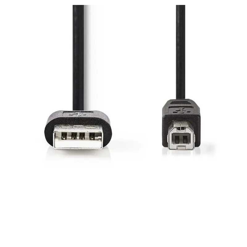 Cablu Imprimanta Usb 20 Usb A Tata Usb B Tata 3m Negru Nedis Ccgl60101bk30