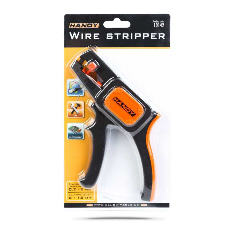 Cleste Pentru Dezizolat Cabluri 02 6 Mm Taie Izolatia Si Trage O Intr O Singura Operatiune Handy 10142