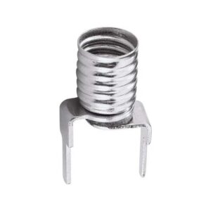 Dulie bec lanterna filet E10 soclu metal pentru lipire pe cablaj /PCB