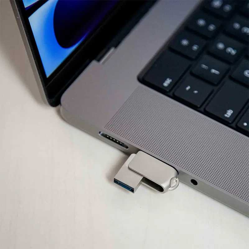 Flash Drive Platinet Pmfmc64 Usb C 32 64gb