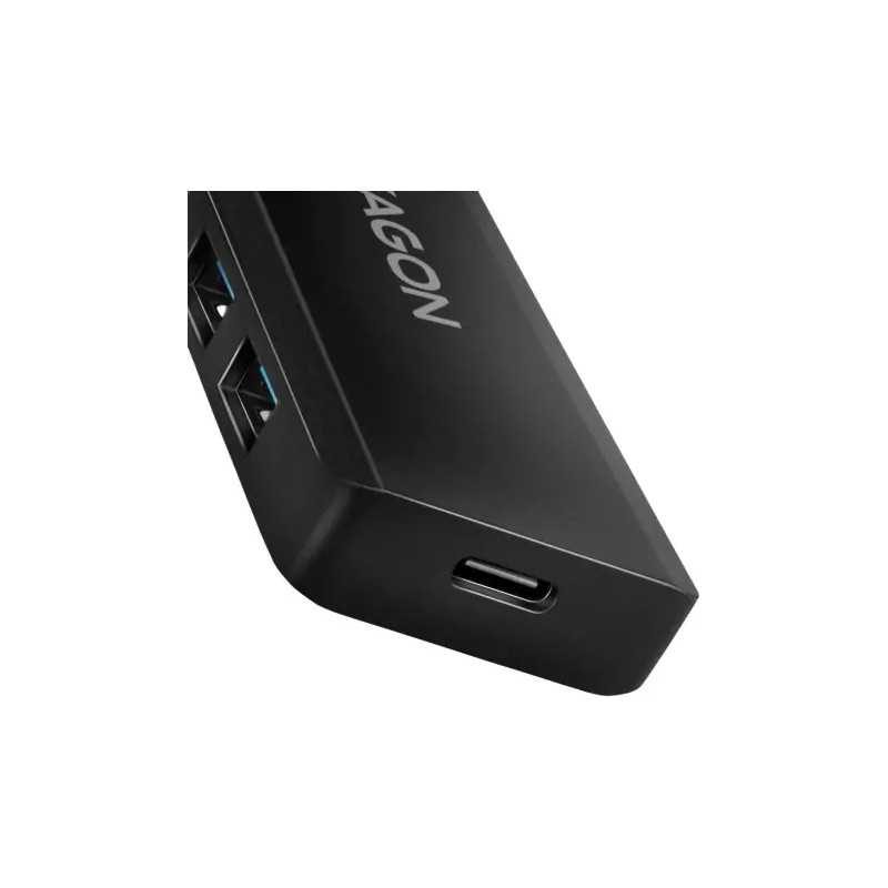 Hub Usb Axagon Hue C1c 4x Usb 32 Gen 1 02m Usb Type C Negru