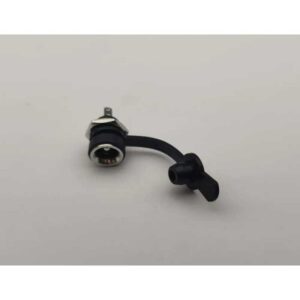 Mufa alimentare mama panou 5.5x2.1 mm plastic cu filet interior 6.5 mm rezistenta la apa