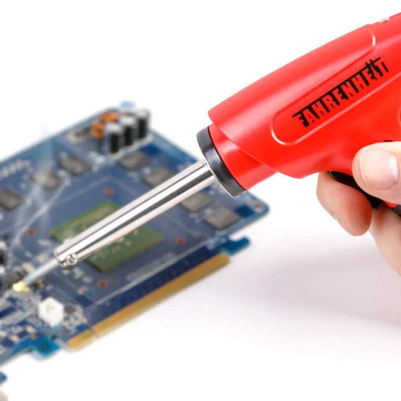 Pistol De Lipit Fahrenheit 28091b 230v 30 60w Stand Metalic