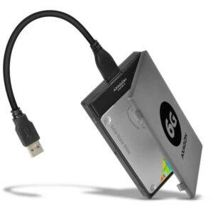 Rack Extern AXAGON ADSA-1S6 USB 3.0 SATA 6G UASP HDD Adaptor Extern 2.5" negru