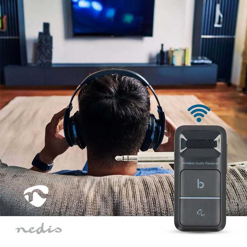 Receptor Audio Wireless Nedis Btrc3024bk Bluetooth V53 Usb C 35 Mm Negru