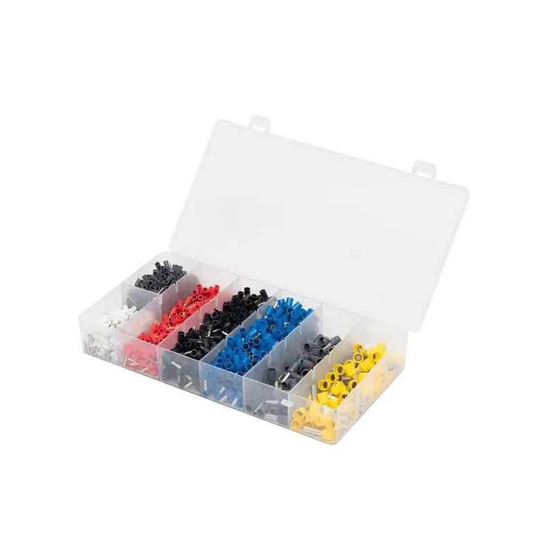 Set manson de capat 1200buc terminale izolate 0.5-6
