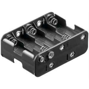 Suport baterii 10x AA R6 cu mufa Tip 9V 11469 Goobay