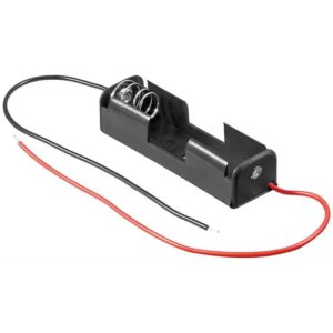 Suport baterii 1x AA R6 cu Capete de cablu libere 11460 Goobay