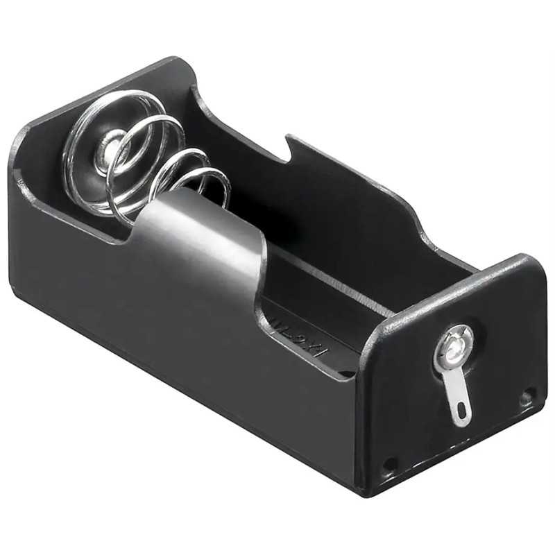 Suport baterii 1x C R14 cu Capete de lipire Goobay 12453