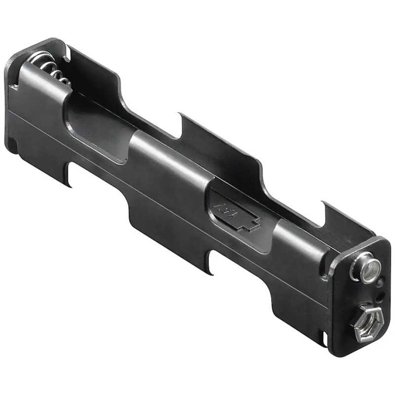 Suport baterii 4x AA R6 cu mufa Tip 9V 11464 Goobay