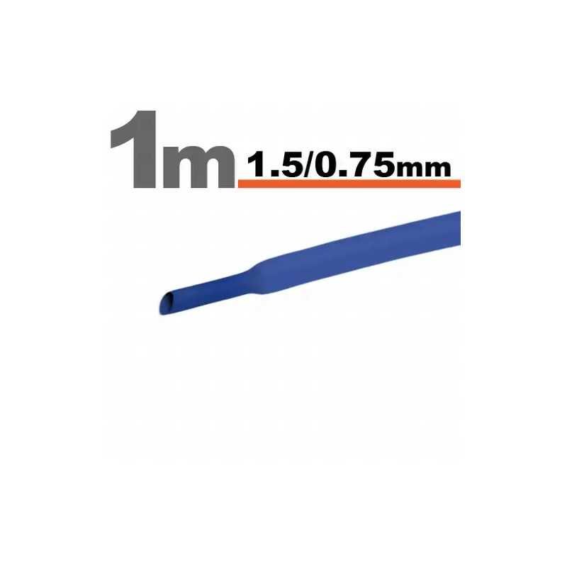 Tub termocontractant albastru 1.5 /0.75 mm 1m lungime