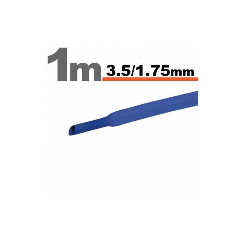 Tub termocontractant albastru 3.5 /1.75 mm 1m lungime
