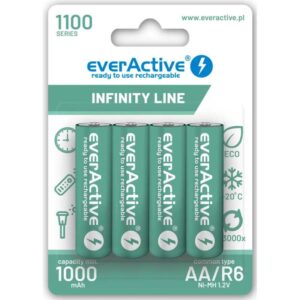 Acumulatori Ni-MH AA R6 1100mAh 4buc everActive 4x EVBHRL6-1100