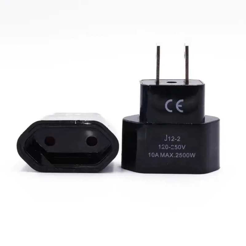 Adaptor Calatorie Cee 7 16 Schuko Mama La Priza Sua Japonia 2pin 2500w 10a Negru