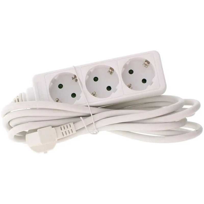 Prelungitor 3 prize 10m 16A 3500W cablu 3xG1.5mmp Well EXTS-3S10M-WL