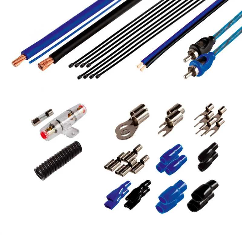 Set Subwoofer 42 Piese Cabluri De Alimentare Premium 1000w Sal Sa 333