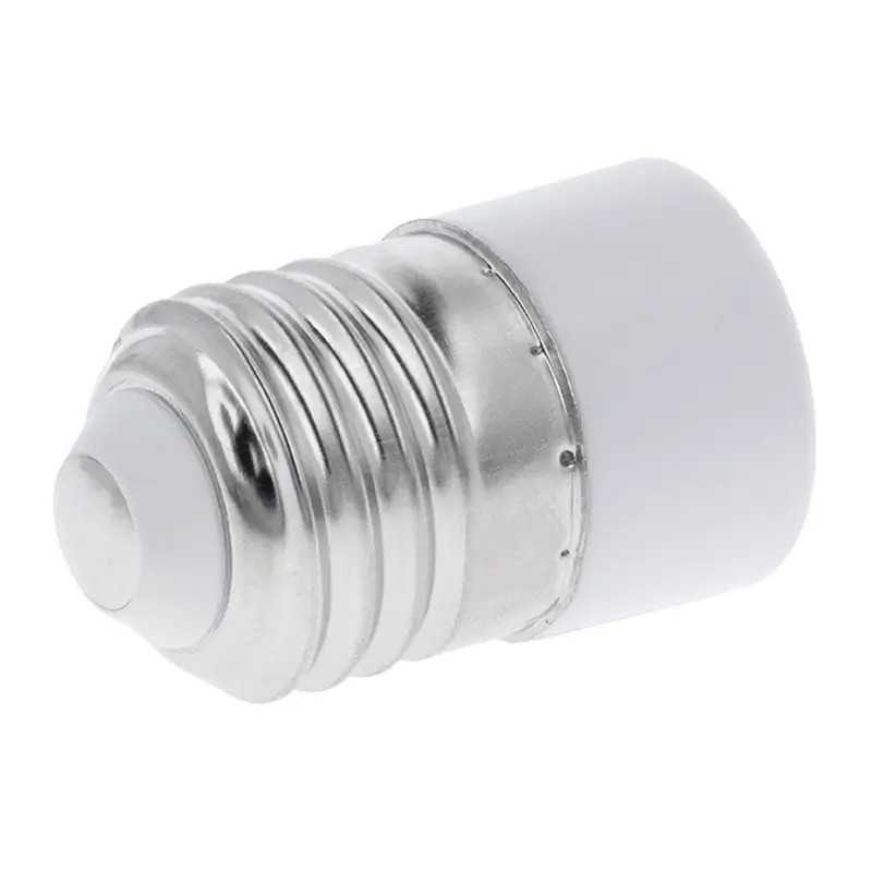 Adaptor de la soclu E27 tata la soclu E14 mama culoare alb RTV0800010