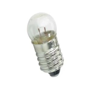 Bec lanterna cu filet dulie E10 glob 2.2V (554)