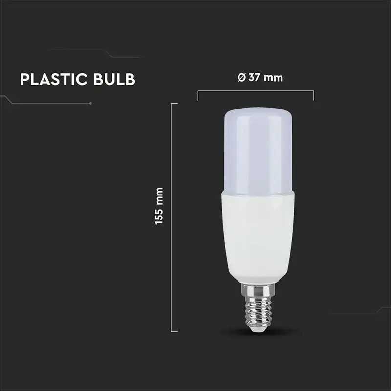 Bec Led T37 E14 75w 660lm 6500k Alb Rece V Tac Sku 21269