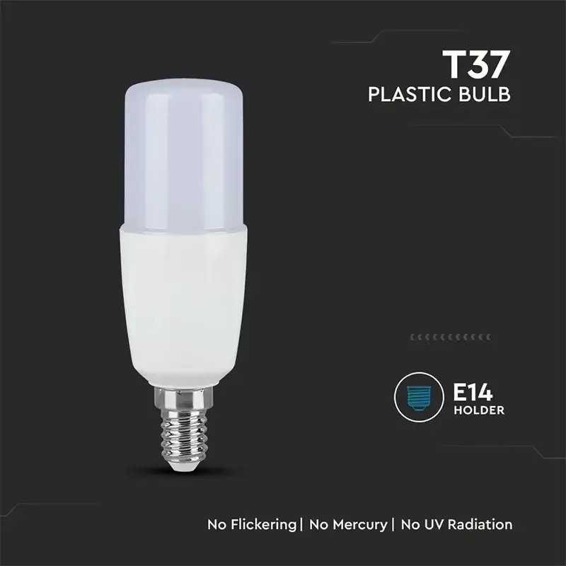 Bec Led T37 E14 75w 660lm 6500k Alb Rece V Tac Sku 21269