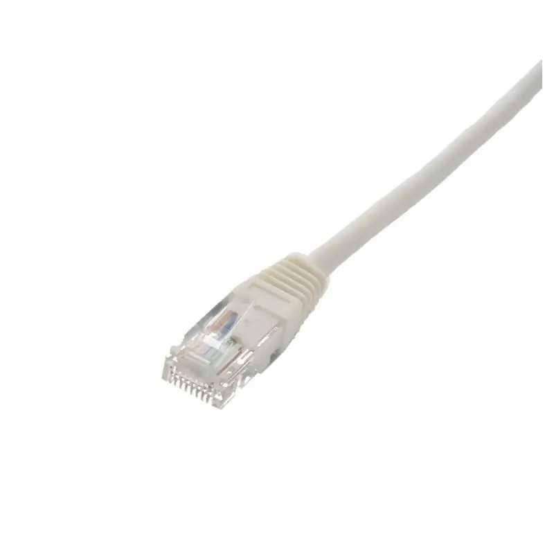 Cablu de retea UTP Well cat5e patch cord RJ45 0.5m alb UTP-0008-0.5WE-WL