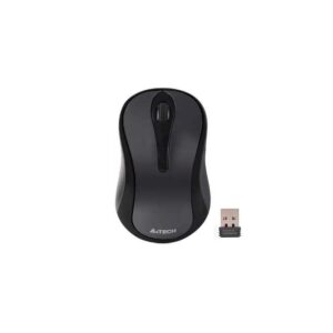Mouse A4tech G3-280N (Glossy Grey) PC /Notebook wireless 2.4GHz optic 1000dpi butoane /scroll 3/1 gri