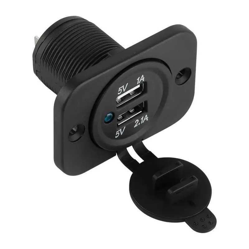 Mufa montaj bricheta auto incarcare 2x USB 3.1A PY-CHR0001 Peiying