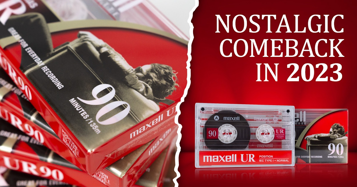 Caseta Audio Maxell 90 Minute