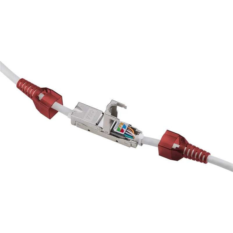 Conector de reconectare cablu fara unelte CAT6 ecranat STP AWG 24/1-22/1 250MHz Goobay 79577