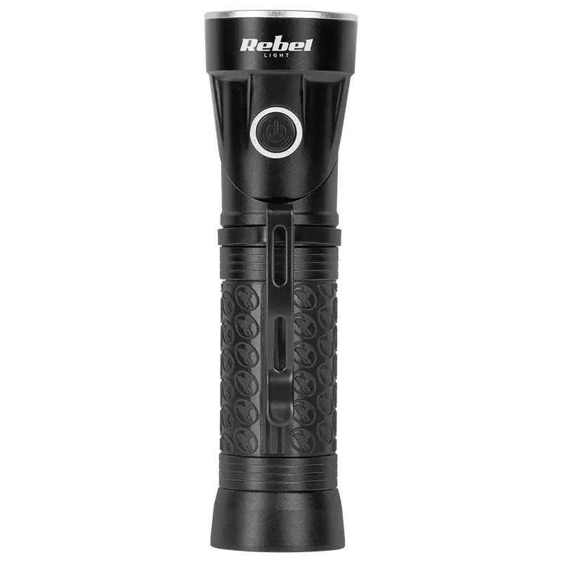 Lanterna 10w Ipx5 Acumulator 18650 Rebel Urz0947