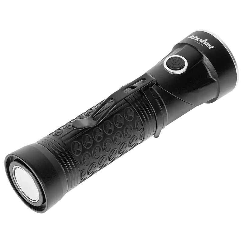 Lanterna 10w Ipx5 Acumulator 18650 Rebel Urz0947