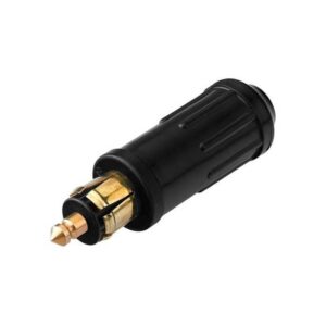 Mufa bricheta auto tata mini cu siguranta 15A 12-24V standard cu borne cu surub pentru prizele standard DIN EN ISO 4165 PRO CAR